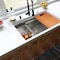 Nantucket Sinks 30In. Large Rectangle Single Bowl Undermount Stainless Steel Kitchen Sink with Accessories ZR-PS-3018-16 - alternate 5